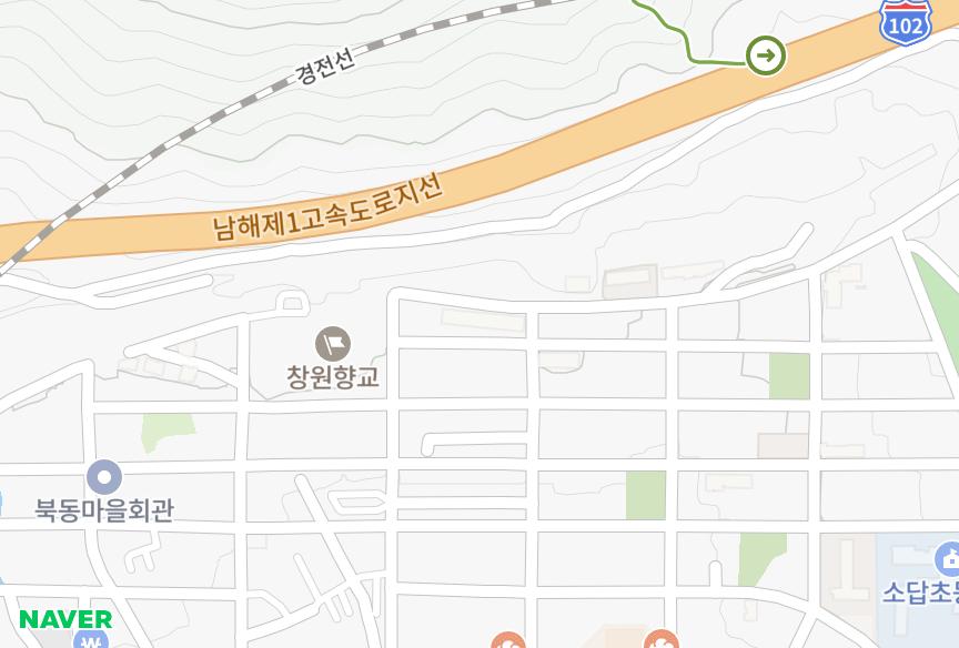 경상남도 창원시 의창구 소답동 소답대림맨션 위치·실거래 시세 지도