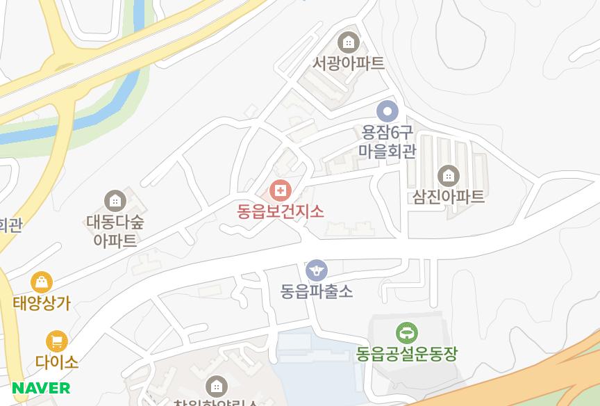 경상남도 창원시 의창구 동읍 용잠리 보광드림빌 위치·실거래 시세 지도