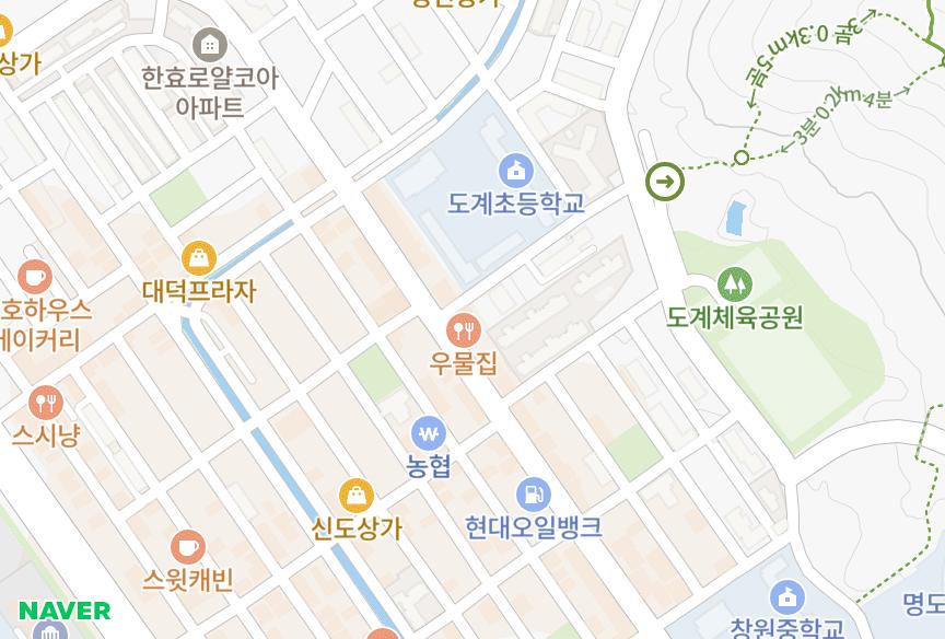 경상남도 창원시 의창구 도계동 삼호빌라 위치·실거래 시세 지도