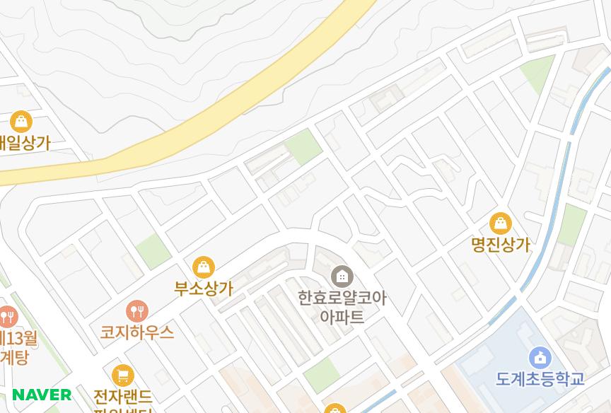 경상남도 창원시 의창구 도계동 대화빌라 위치·실거래 시세 지도