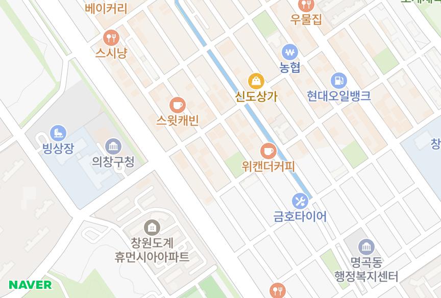 경상남도 창원시 의창구 도계동 형제골든빌라 위치·실거래 시세 지도