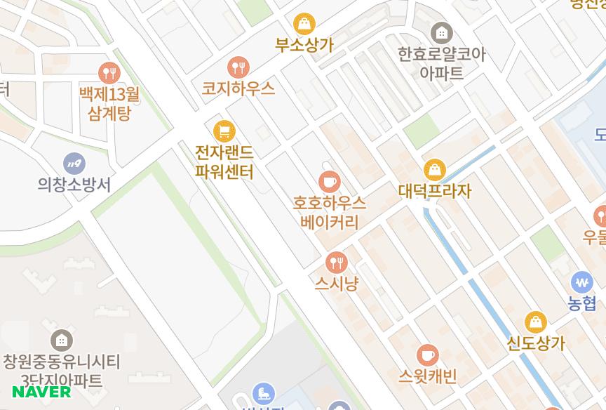 경상남도 창원시 의창구 도계동 동진그린빌 위치·실거래 시세 지도
