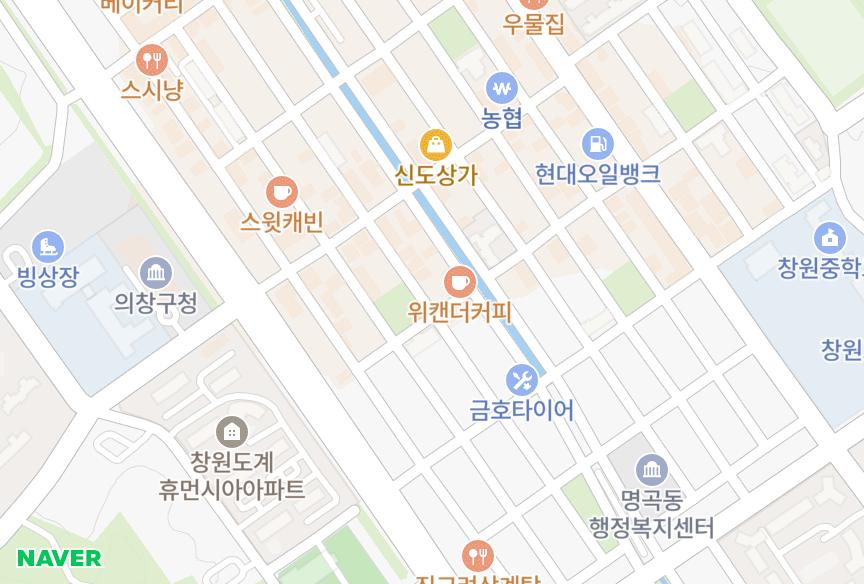 경상남도 창원시 의창구 도계동 금강동백빌라 위치·실거래 시세 지도