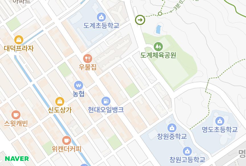 경상남도 창원시 의창구 도계동 진보그린빌라 위치·실거래 시세 지도