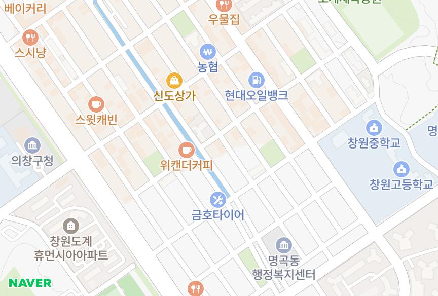경상남도 창원시 의창구 도계동 대경빌라 위치·실거래 시세 지도