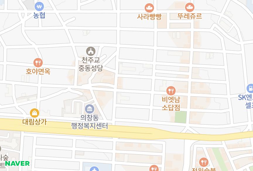 경상남도 창원시 의창구 소답동 대화빌라 위치·실거래 시세 지도