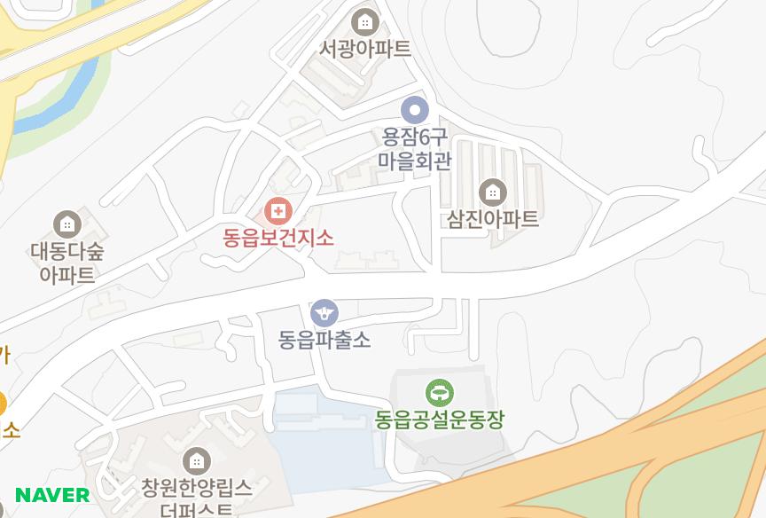 경상남도 창원시 의창구 동읍 용잠리 창원2차비룡벨로스텔라 위치·실거래 시세 지도