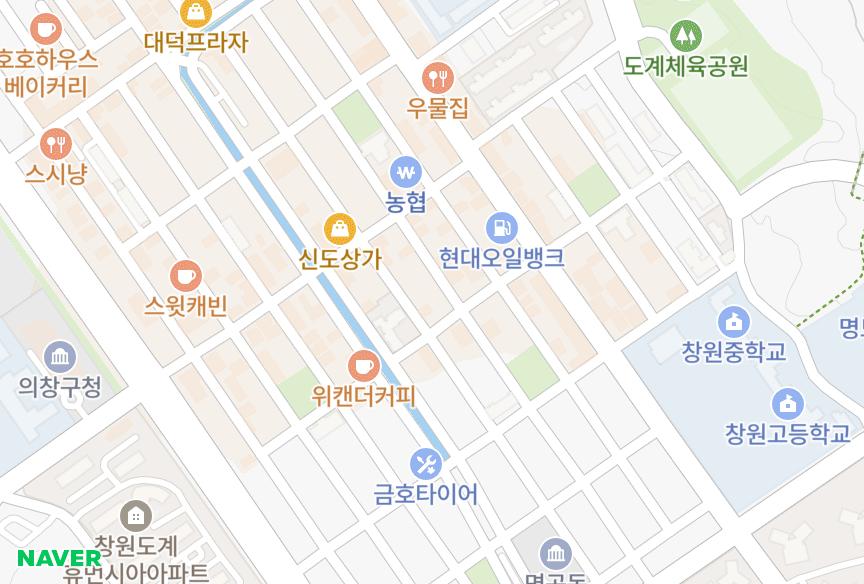 경상남도 창원시 의창구 도계동 경남빌라 위치·실거래 시세 지도