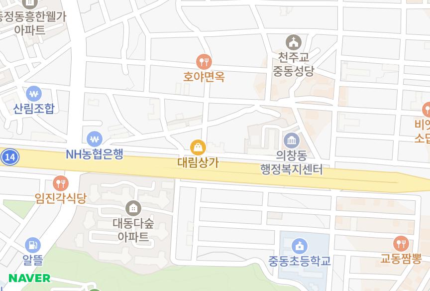 경상남도 창원시 의창구 서상동 목화데파트 위치·실거래 시세 지도