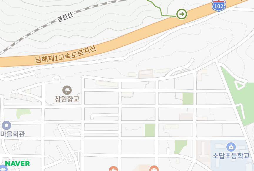 경상남도 창원시 의창구 소답동 대림빌라맨션 위치·실거래 시세 지도