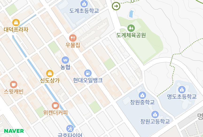 경상남도 창원시 의창구 도계동 익산맨션 위치·실거래 시세 지도