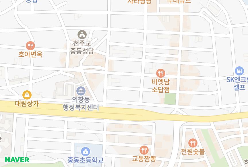 경상남도 창원시 의창구 소답동 청림빌라 위치·실거래 시세 지도