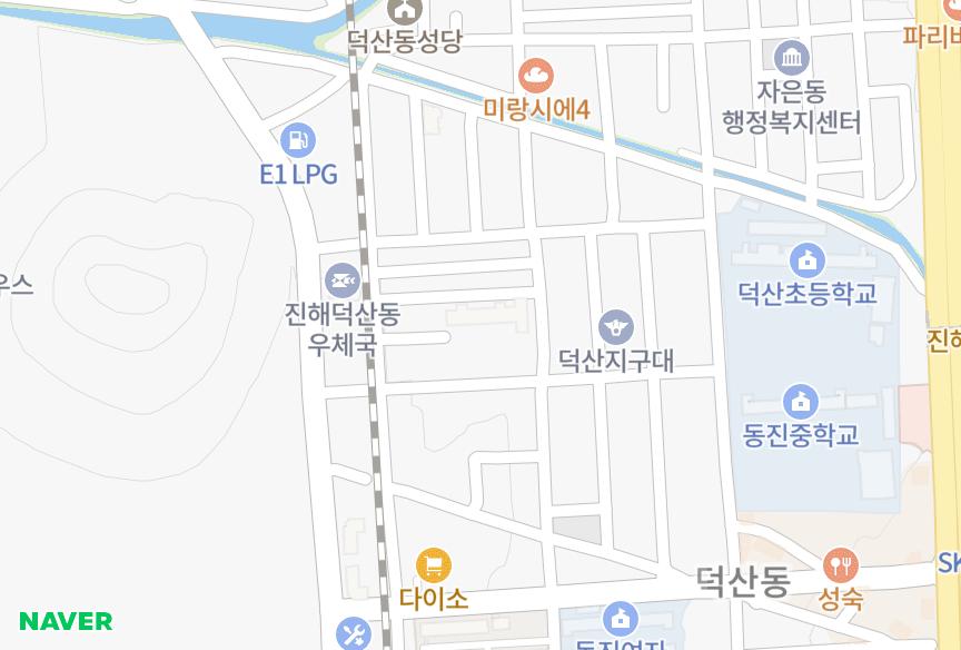 경상남도 창원시 진해구 덕산동 송림홈타운 위치·실거래 시세 지도
