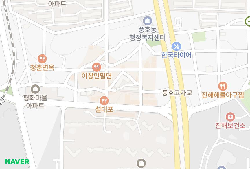 경상남도 창원시 진해구 풍호동 신광 위치·실거래 시세 지도