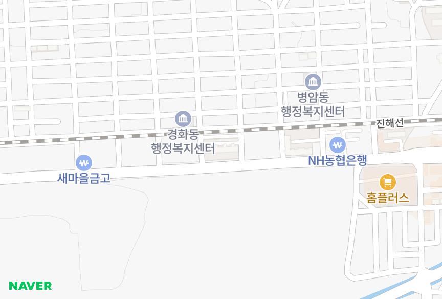 경상남도 창원시 진해구 경화동 한빛프라자 위치·실거래 시세 지도