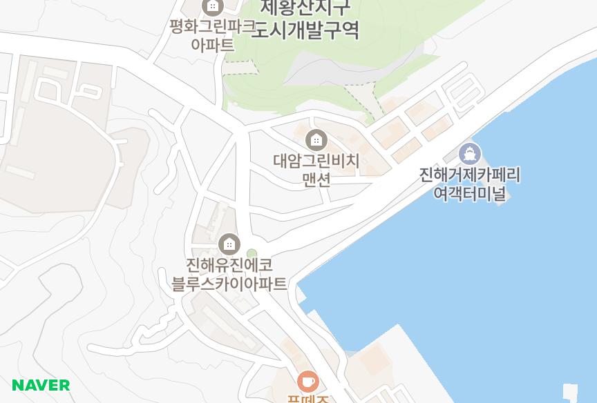 경상남도 창원시 진해구 태평동 신생비치 위치·실거래 시세 지도
