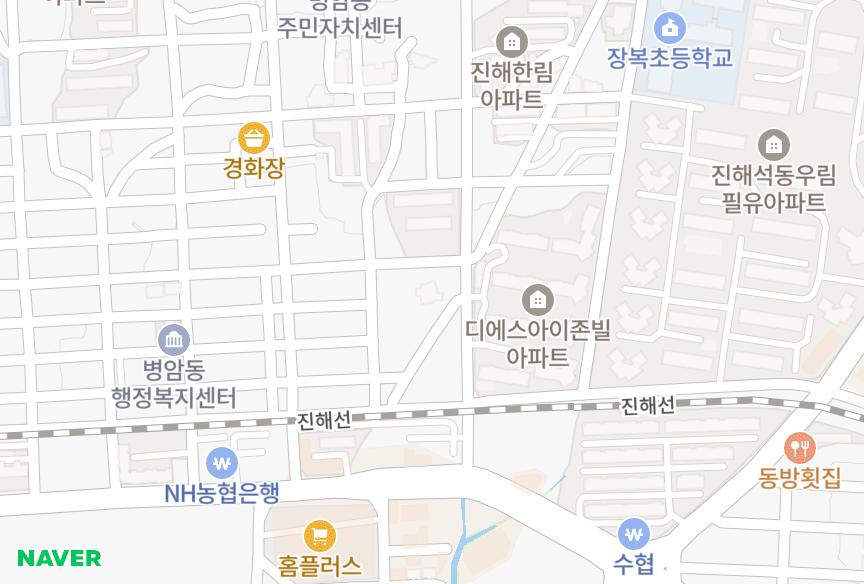 경상남도 창원시 진해구 이동 보람더좋은퍼스트 위치·실거래 시세 지도