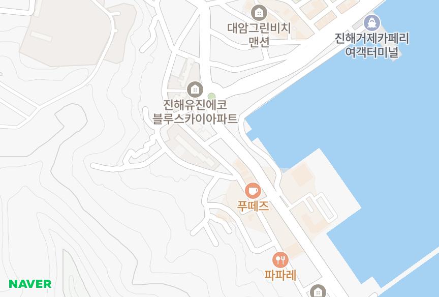 경상남도 창원시 진해구 속천동 속천한울비치 위치·실거래 시세 지도
