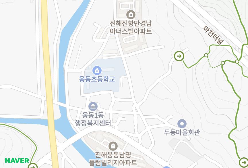 경상남도 창원시 진해구 마천동 삼익유토피아 위치·실거래 시세 지도