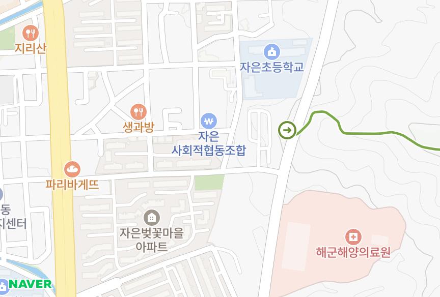 경상남도 창원시 진해구 자은동 신한빌 위치·실거래 시세 지도