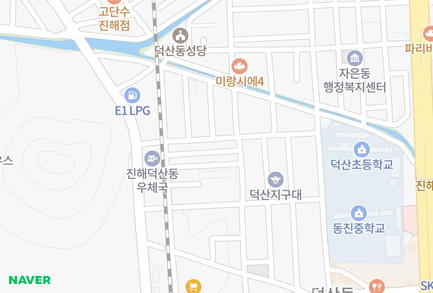 경상남도 창원시 진해구 덕산동 남일빌라2차 위치·실거래 시세 지도