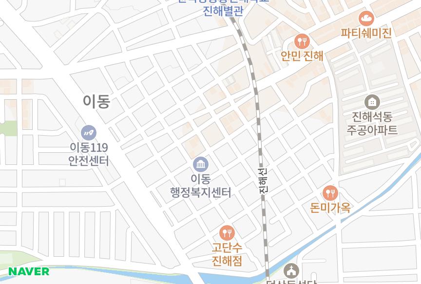 경상남도 창원시 진해구 이동 유진빌라 위치·실거래 시세 지도