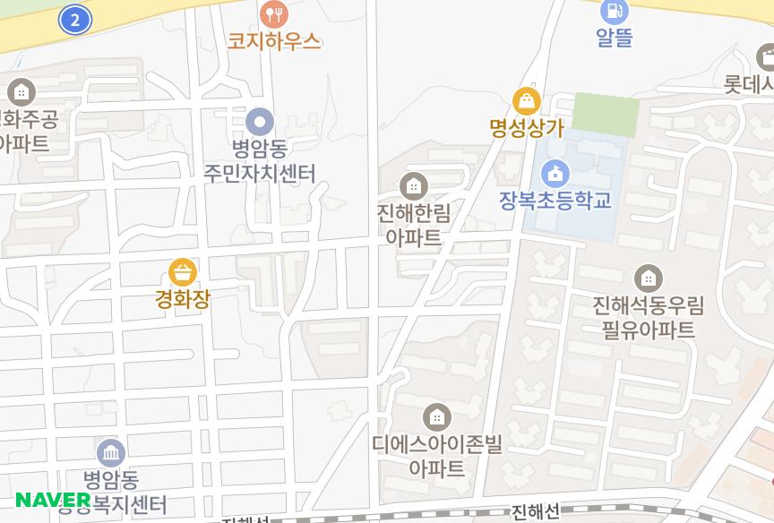 경상남도 창원시 진해구 이동 제일빌라 위치·실거래 시세 지도