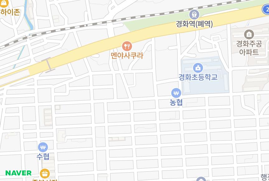 경상남도 창원시 진해구 경화동 대우빌라 위치·실거래 시세 지도