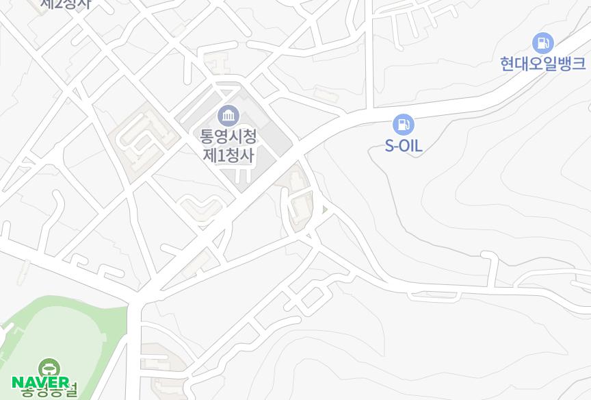 경상남도 통영시 무전동 다우드림캐슬 위치·실거래 시세 지도