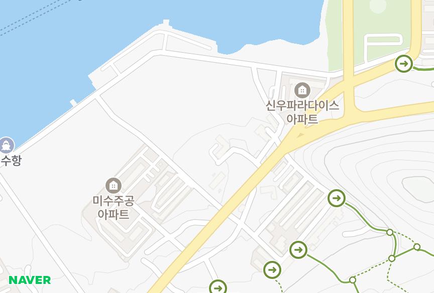 경상남도 통영시 미수동 수성맨션 위치·실거래 시세 지도