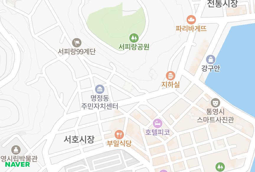 경상남도 통영시 항남동 금성센타빌 위치·실거래 시세 지도