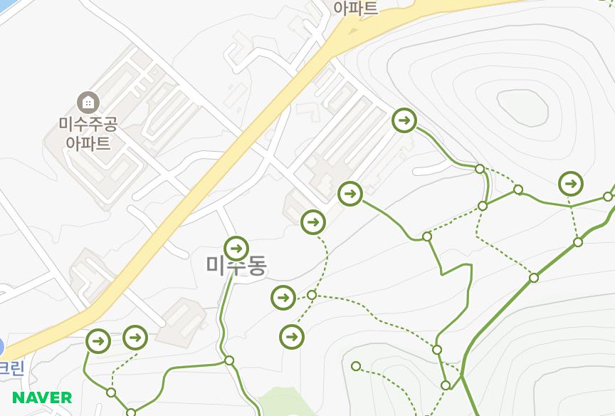 경상남도 통영시 미수동 현대주택 위치·실거래 시세 지도