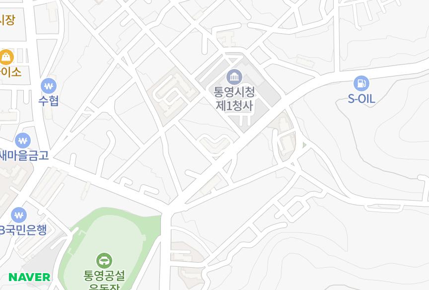 경상남도 통영시 무전동 신흥맨션 위치·실거래 시세 지도