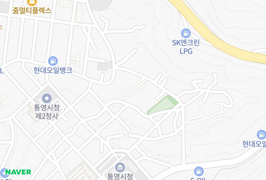 경상남도 통영시 무전동 청우 위치·실거래 시세 지도
