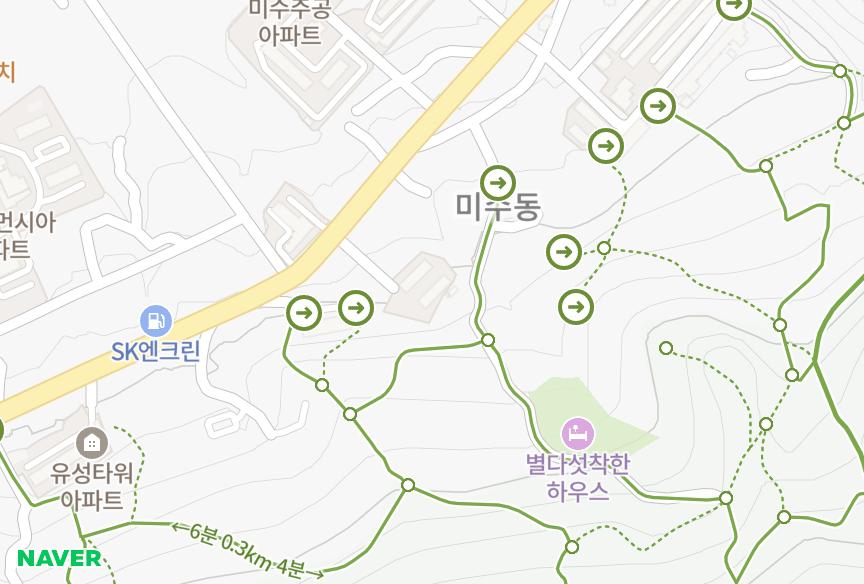 경상남도 통영시 미수동 미수 위치·실거래 시세 지도