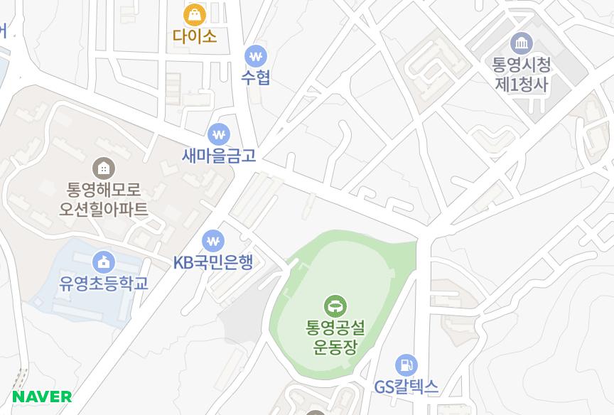 경상남도 통영시 북신동 파벨리스 위치·실거래 시세 지도