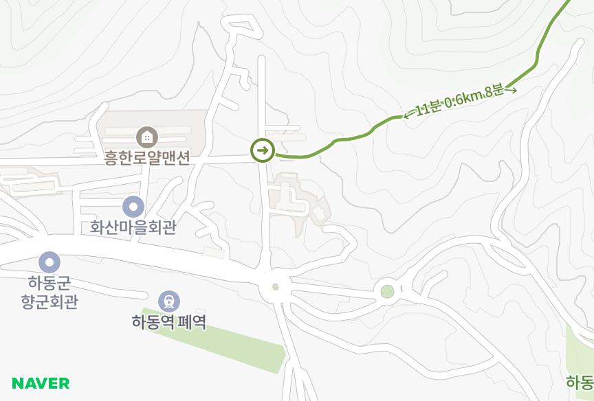 경상남도 하동군 하동읍 비파리 녹차마을 위치·실거래 시세 지도