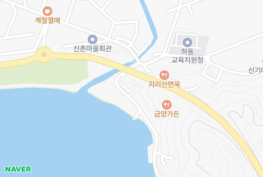 경상남도 하동군 하동읍 신기리 한영 위치·실거래 시세 지도