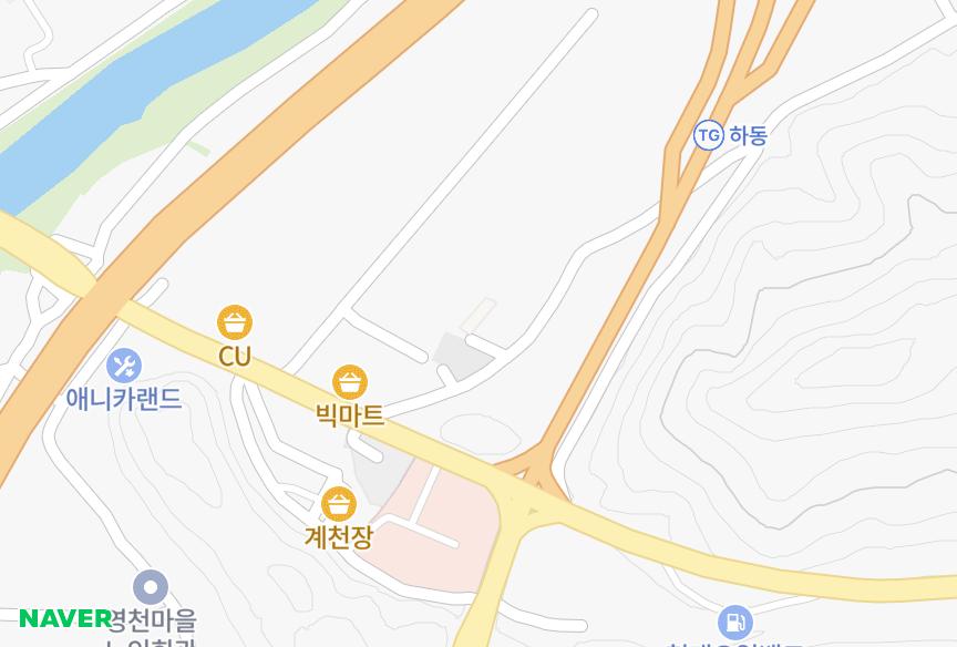경상남도 하동군 금남면 계천리 삼화 위치·실거래 시세 지도