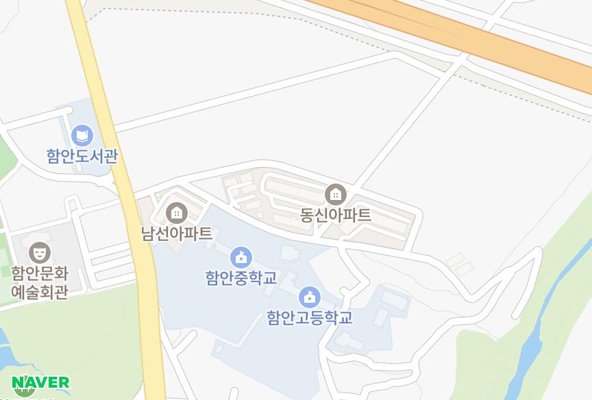 경상남도 함안군 가야읍 도항리 동신102동103동 위치·실거래 시세 지도