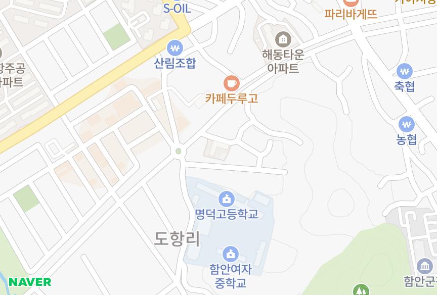 경상남도 함안군 가야읍 도항리 대한 위치·실거래 시세 지도