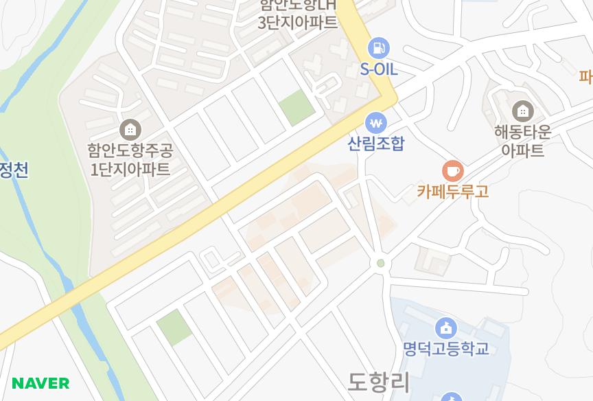 경상남도 함안군 가야읍 도항리 함안가야휴니온클래식 위치·실거래 시세 지도