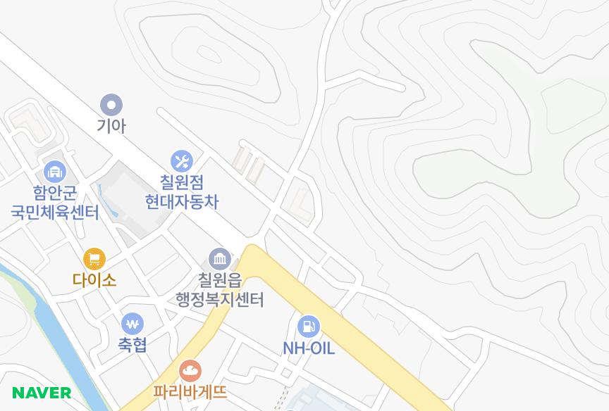 경상남도 함안군 칠원읍 구성리 대륭아트빌라 위치·실거래 시세 지도