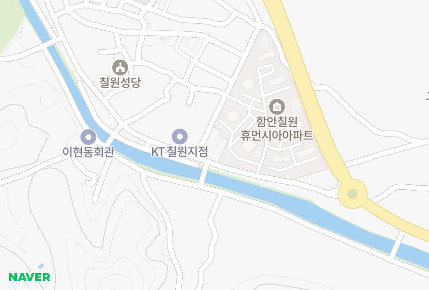 경상남도 함안군 칠원읍 구성리 금안썬타워 위치·실거래 시세 지도