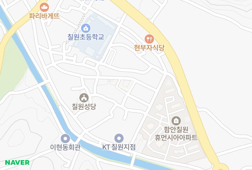경상남도 함안군 칠원읍 구성리 청호 위치·실거래 시세 지도
