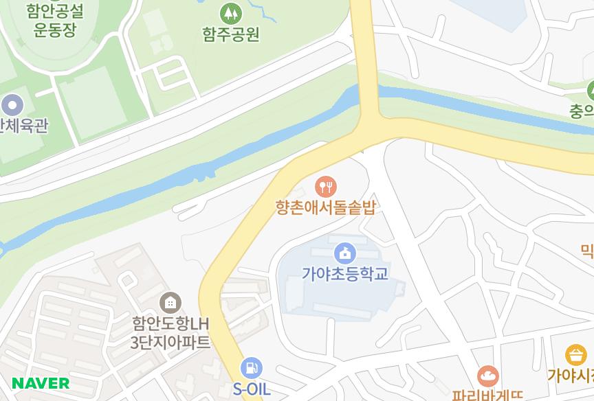 경상남도 함안군 가야읍 도항리 골드캐슬2차 위치·실거래 시세 지도