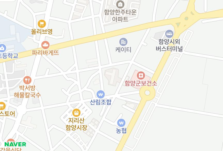 경상남도 함양군 함양읍 용평리 진하맨션 위치·실거래 시세 지도