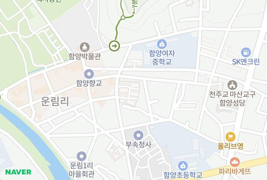 경상남도 함양군 함양읍 교산리 성지써니빌1차 위치·실거래 시세 지도