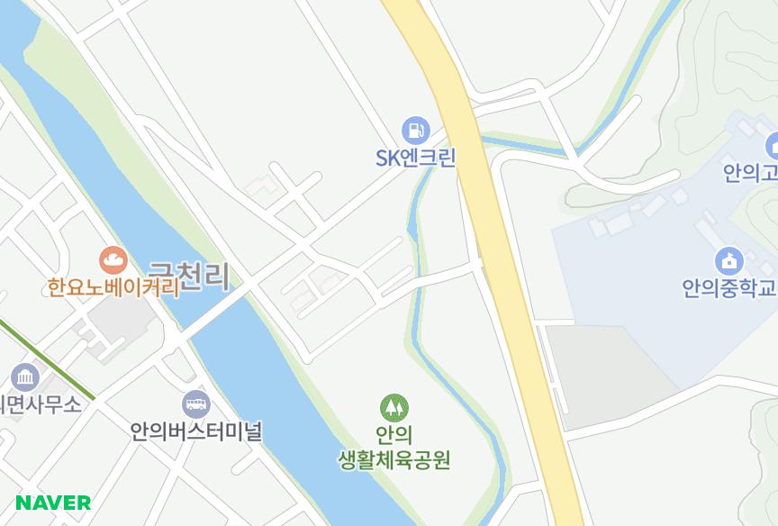 경상남도 함양군 안의면 금천리 화림맨션 위치·실거래 시세 지도