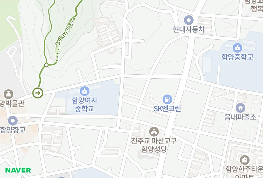 경상남도 함양군 함양읍 교산리 함양맨션 위치·실거래 시세 지도